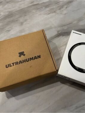 ULTRAHUMAN Silver Smart Ring - Wearable Health Tracker